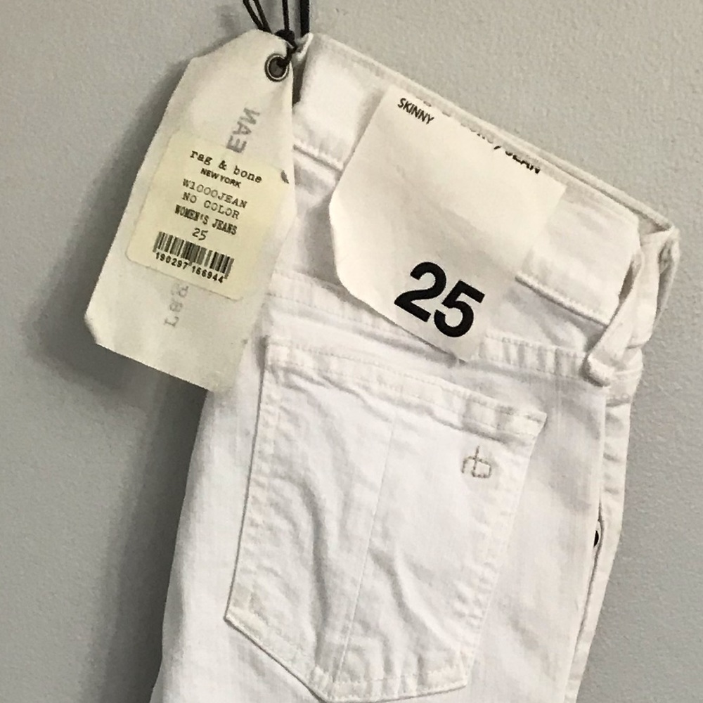 Rag And Bone White Jeans